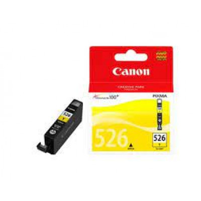 Canon CLI-526Y Yellow Original Ink Cartridge 4543B001 (9 Ml) for Canon MG-5150, MG-5170, MG-5220, MG-5250, MG-5270, MG-5350, MG-6100, MG-6120, MG-6150, MG-6170, MG-6250, MG-8120, MG-8150, MG-8170, MG-8250 , MX-715, MX-884, MX-885, MX-895